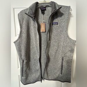 PATAGONIA SWEATER ZIP VEST. NWT! Size Large